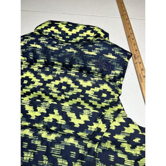 The North Face Nuptse Cosmic Blue 700 Fill Down Puffer Vest Womens Sz S - Picture 8 of 8